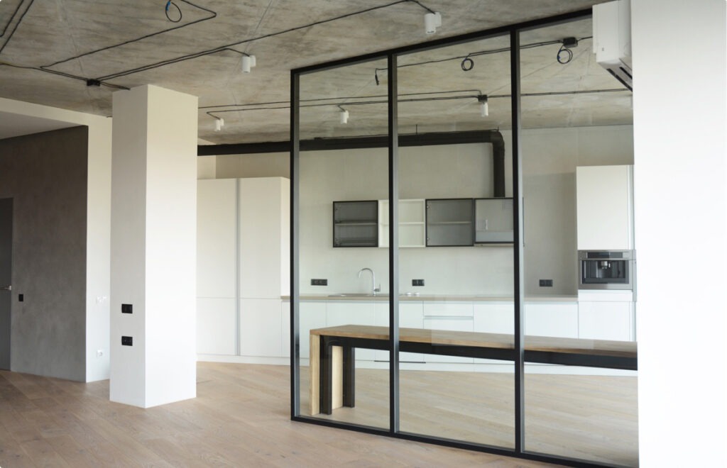 Aménagement-Agencement-bureau-Fabricant-installateur-Cuisine-moderne-aluminium-équipements-mdf-garde-corps-système-verre-paroi-pergola-bioclimatique-rétractable-porte-coulissant-aluminium