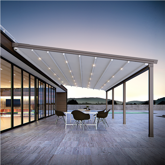Pergola rétractable casablanca maroc